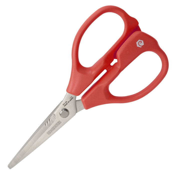 Engineer Tetsuwan Scissors 63mm PH-56R Red Blade