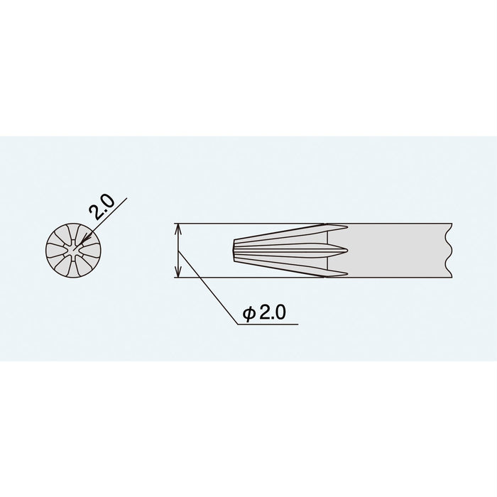 Engineer Dtx-08 Special Recess Screw Driver Line