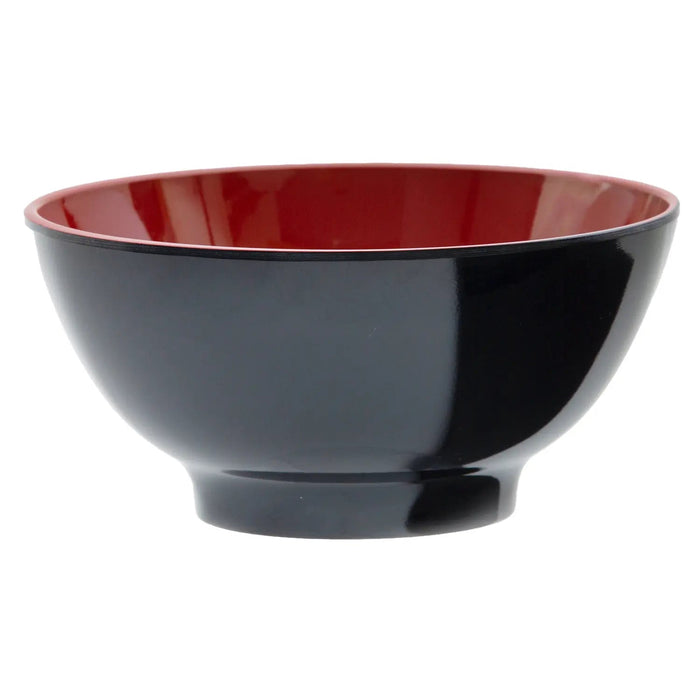 Entec Japan Melamine Bi-Color Miso Soup Bowl - 340ml Single Bowl