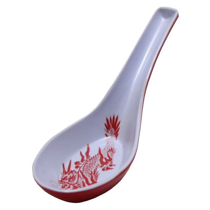 Entec Red Dragon Ramen Spoon - Authentic 14Cm Japanese Utensil