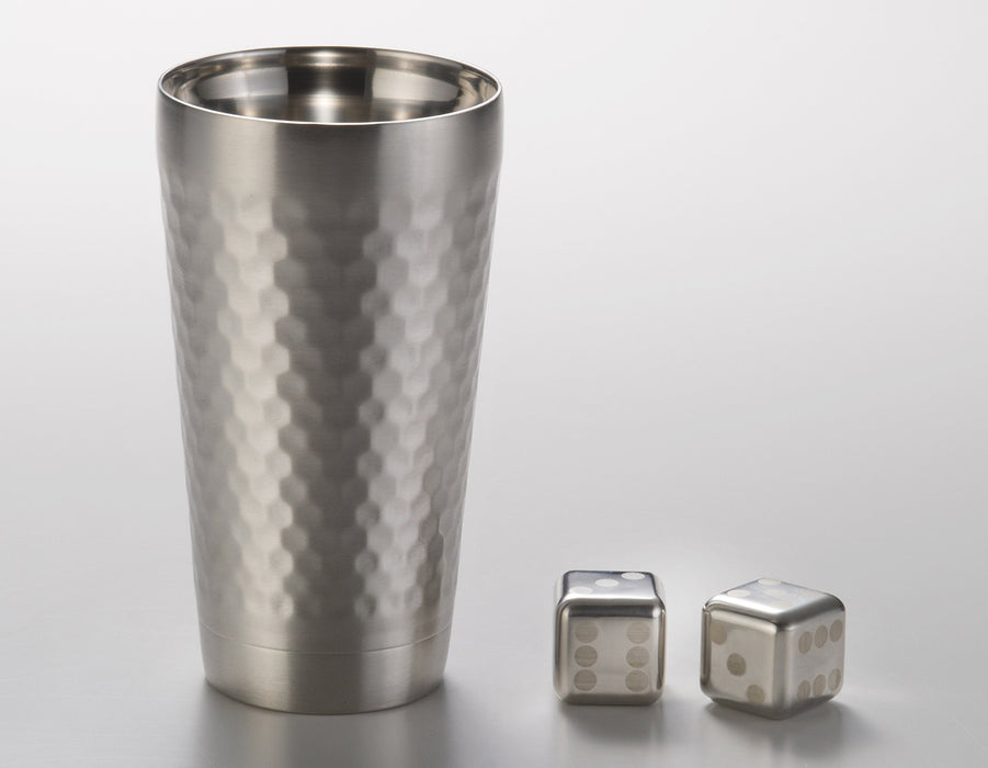 Yamakatsuminotouen Stainless Steel Double Tumbler Cube 2P - Japan's Top Choice