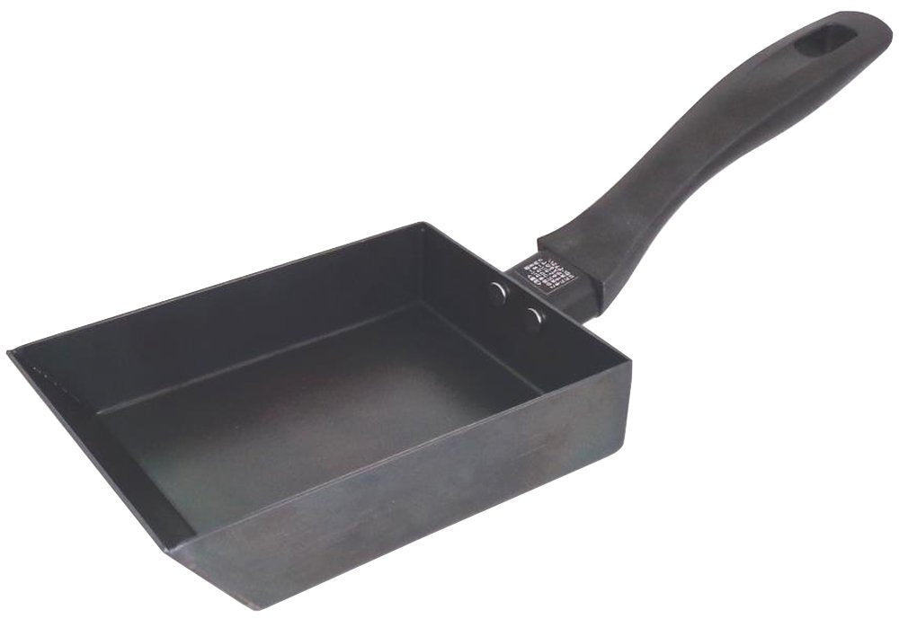 Fujita Metal Tamagoyaki Iron Frying Pan - Japan IH Compatible, Medium Size, Sweet Craftsmanship