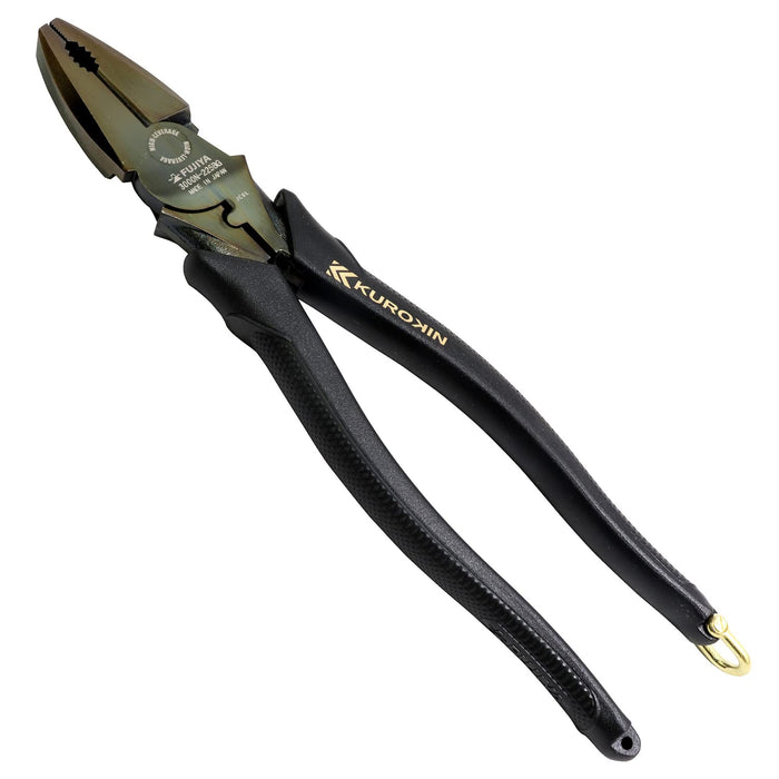 Fujiya Eccentric Power Pliers 3000N-225Bg (Black Gold Shackle)