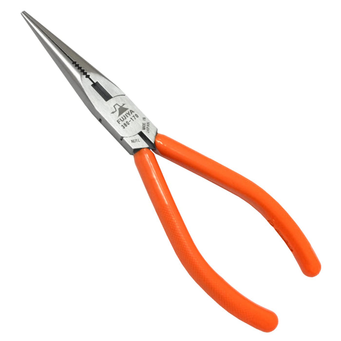 Fujiya Long Radio Pliers 170mm 380-170 Tapered Spec