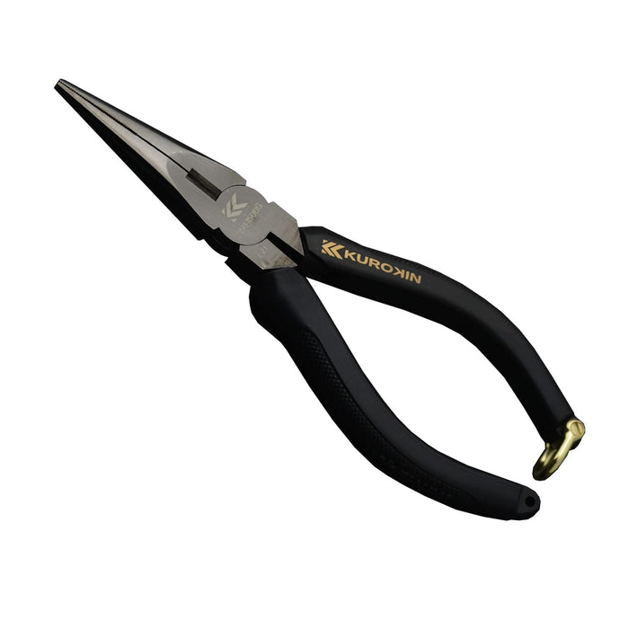 Fujiya 350-150Bg Radio Pliers Black Gold Cross Knurling