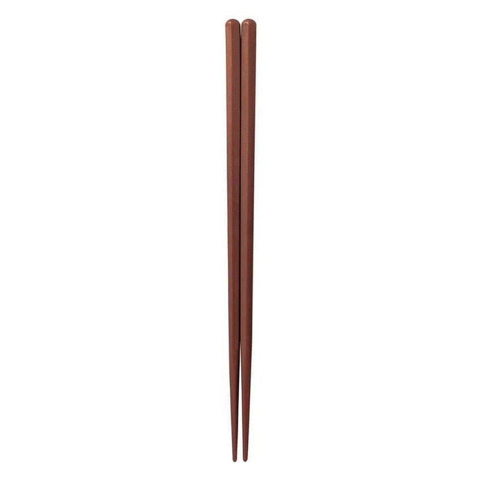 Fukui Craft Hexagonal Japanese Chopsticks - Brown Authentic Japanese Dining Utensils