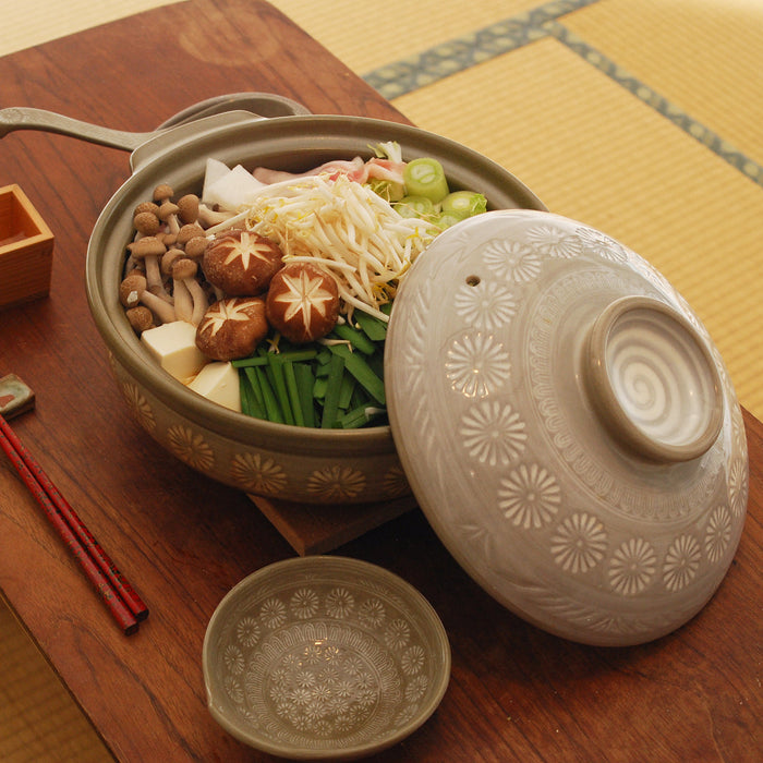 银浦万古烧莲华汤勺及勺架（小） - 勺架