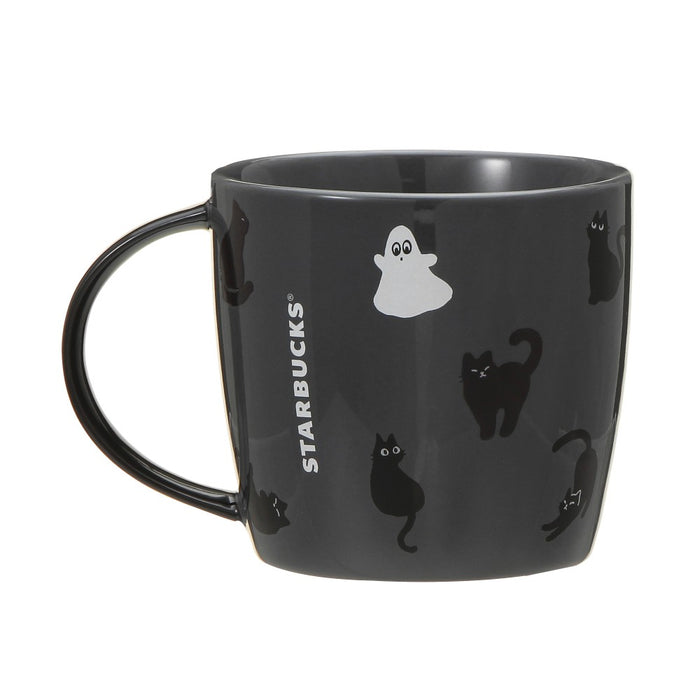 Halloween 2023 Starbucks Coffee Japan Cat 355ml Color Changing Mug