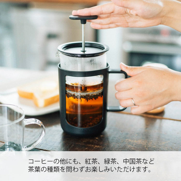 Hario Cafe Press U Press 咖啡 600ml CPU-4-B 黑色