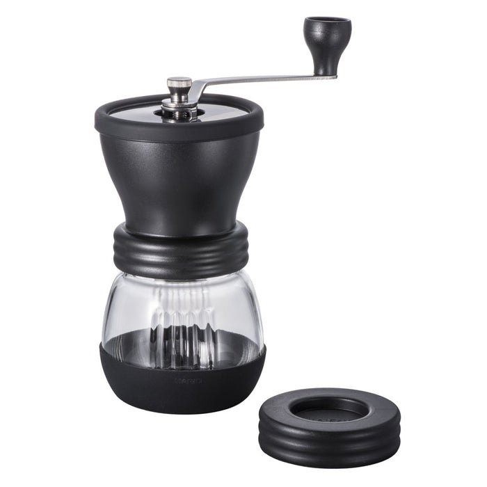 Hario Black Ceramic Skeleton Coffee Mill - Japanese Made