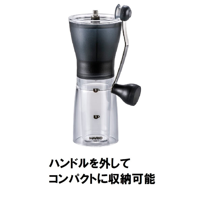 Hario Ceramic Slim Coffee Mill - Hand Grinder from Japan