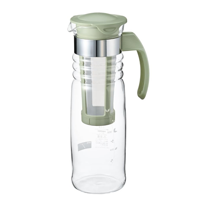 Hario HCC-12-SG Cold Brew Tea Pot 1200ml Smoky Green Japan