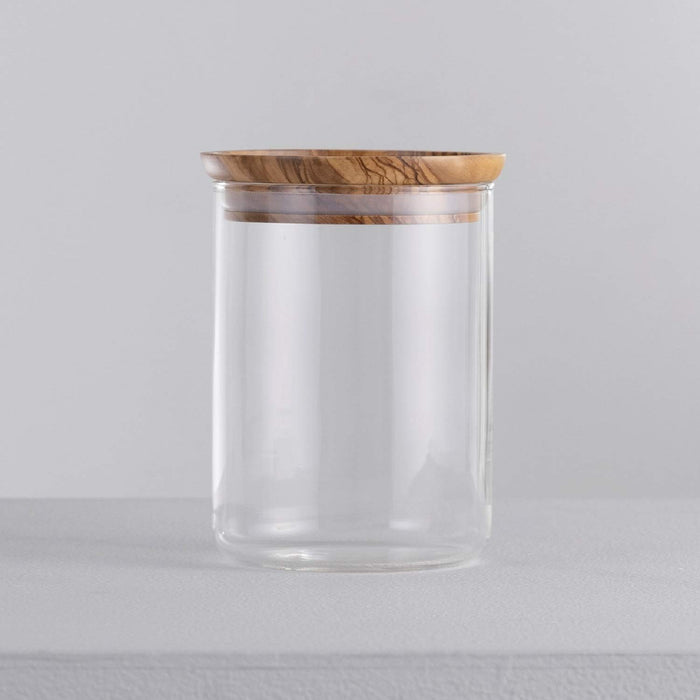 Hario Olive Wood Canister - 800Ml Capacity - Made in Japan