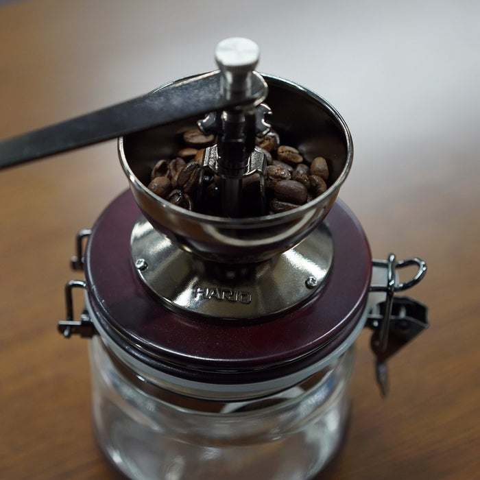 Hario Coffee Mill Grinder with Canister - Authentic Japanese CMHN-4