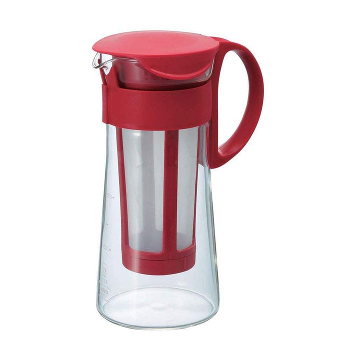 Hario Mizudashi Cold Brew Coffee Pot 600cc - Red The Ultimate Cold Brew Coffee Maker