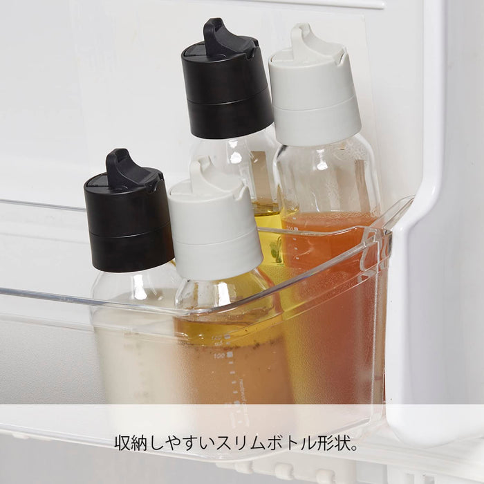 Hario 240ml 黑色調味瓶 - 一鍵設計