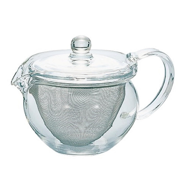 Hario CHJMN-30T Heat Resistant Tea Pot 300ml Round Glass