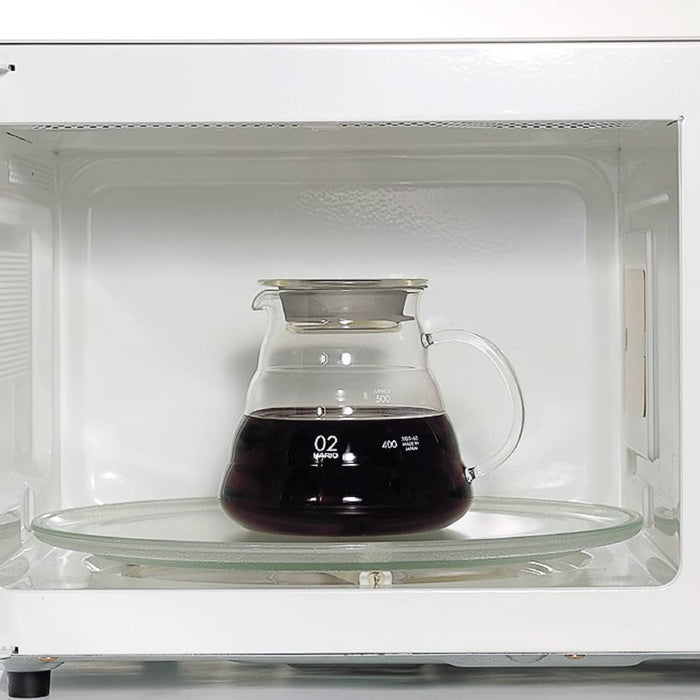 Hario V60 Glass Server 600ml 2-5Cups Microwave Safe XGSR-60-TB