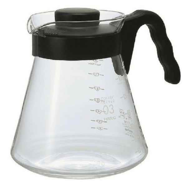 Harry V60 Glass Coffee Server with Angled Handle - 1000ml