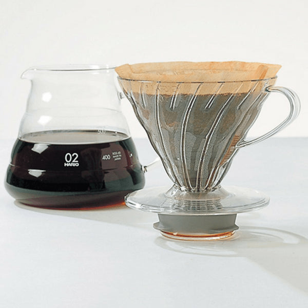 Hario V60 玻璃咖啡杯帶蓋和手柄 - XGS-36TB（360 毫升）