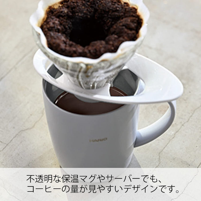 Hario V60 VDGR-02-B 玻璃滴頭 1-4 杯日本黑色