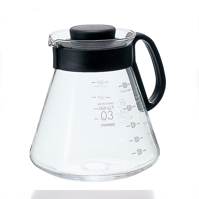 Hario V60 系列服务器 800 毫升黑色 - 正宗日本工艺