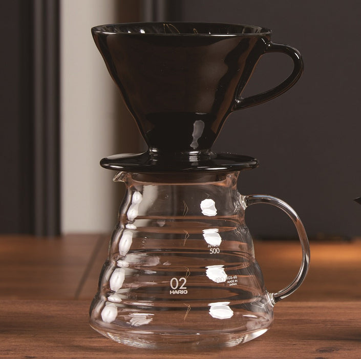 Hario V60 Coffee Dripper KDC-02-B 400ML Black