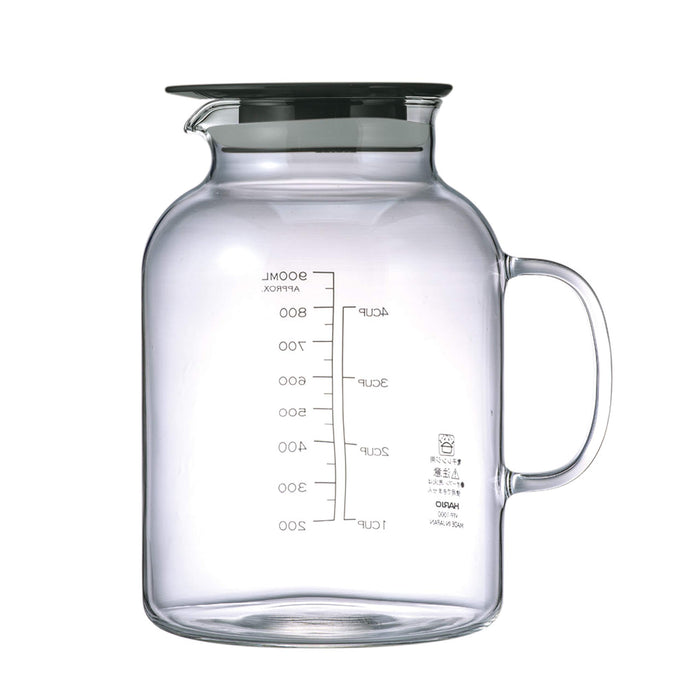 Hario 1000ml 黑醋儲存容器 - 日本製造