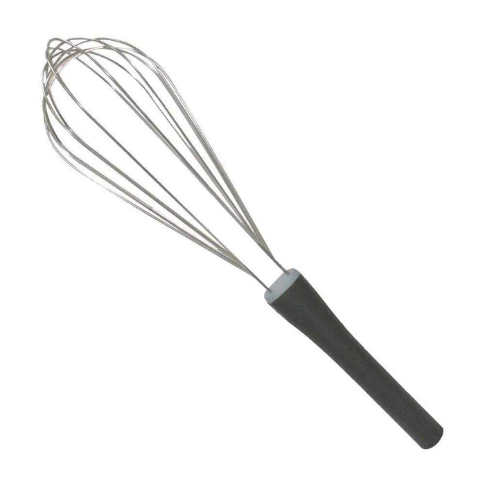 Hasegawa 7-Wire Stainless Steel Whisk - 350mm, Black