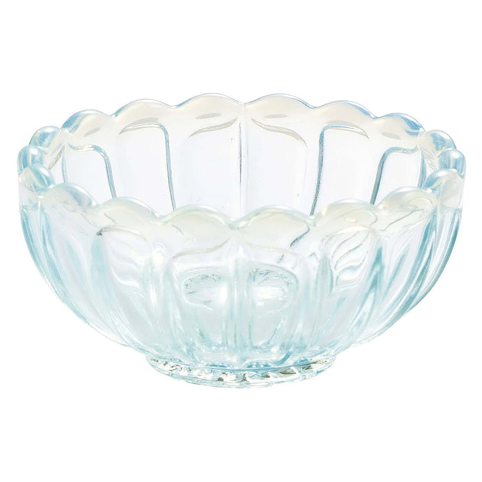 Hirota Glass Japan Yukinohana Blue Mini Bowl - Premium Soda-Lime Glass