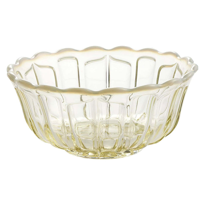 Hirota Glass Japan Yukinohana Shallow Bowl - Premium Soda-Lime Glass