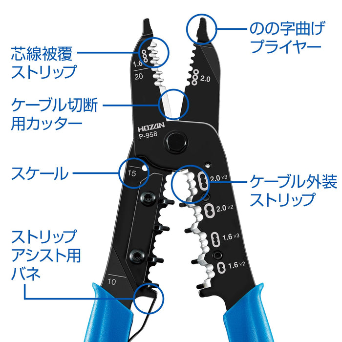 Hozan P-958 VVF 脫衣舞電工考試相容