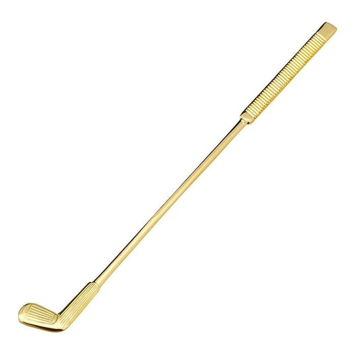 Ichibishi 18-8 Stainless Golf Club Drink Stirrer - Gold, Made In Japan