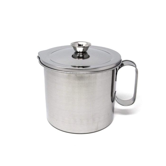 Ichibishi Stainless Steel Oil Storage Pot - Premium Japanese Design