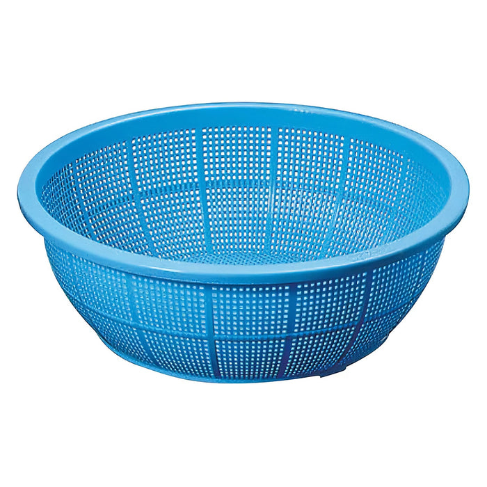 Blue Plastic Colander 17.4cm by Ikeda - Efficient Kitchen Strainer