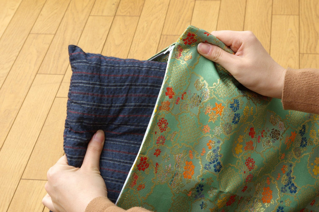 Ikehiko Gozen Zabuton Cover - Japanese Altar Cushion 62X64Cm