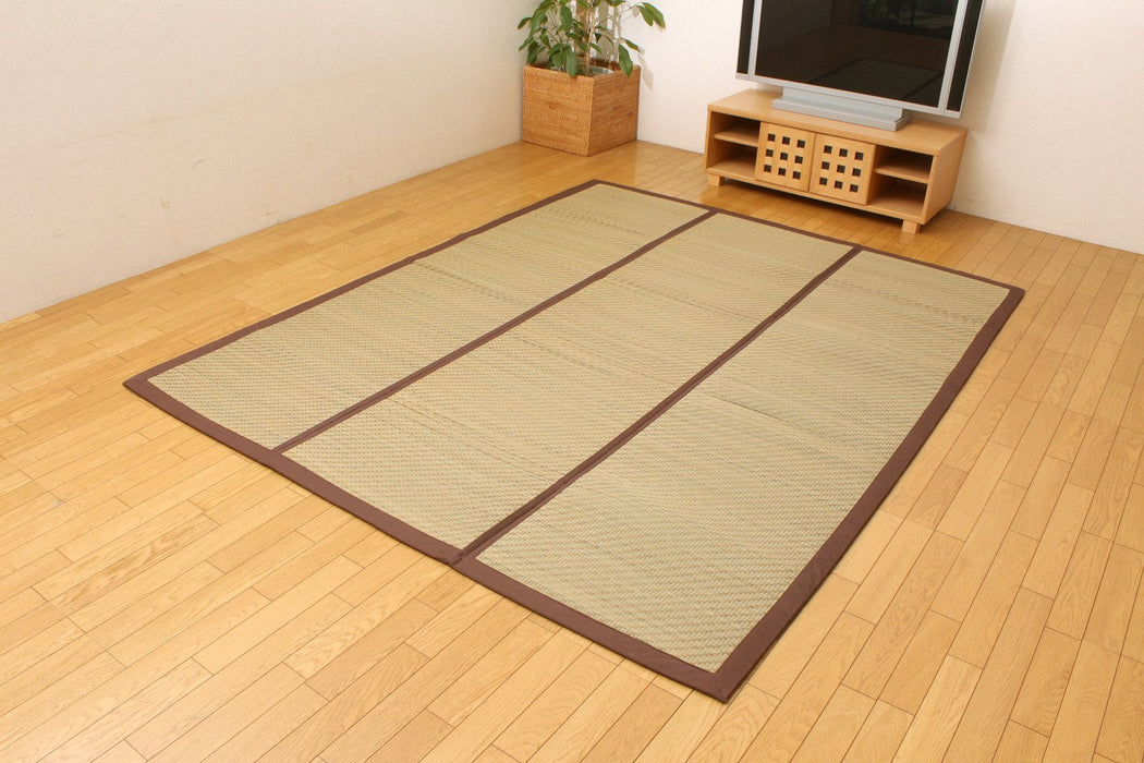 Ikehiko Rush Rug Carpet 2 Tatami - 200X200Cm - Made In Japan