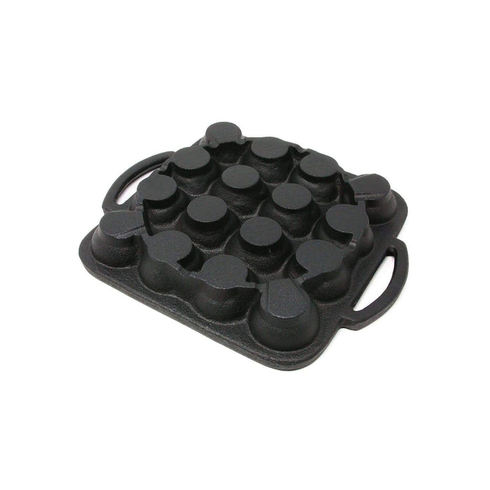 Ikenaga Japan 16-Ball Takoyaki Pan - Induction Cast-Iron