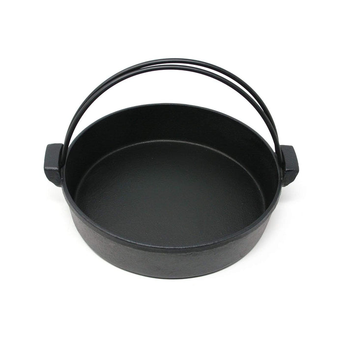 Ikenaga 28cm Induction Cast-Iron Sukiyaki Pan with Dual Handles