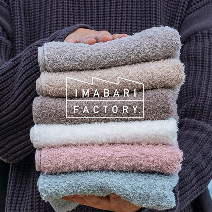 Imabari Factory Japan Certified Bath Towel - Light Gray 120X60Cm