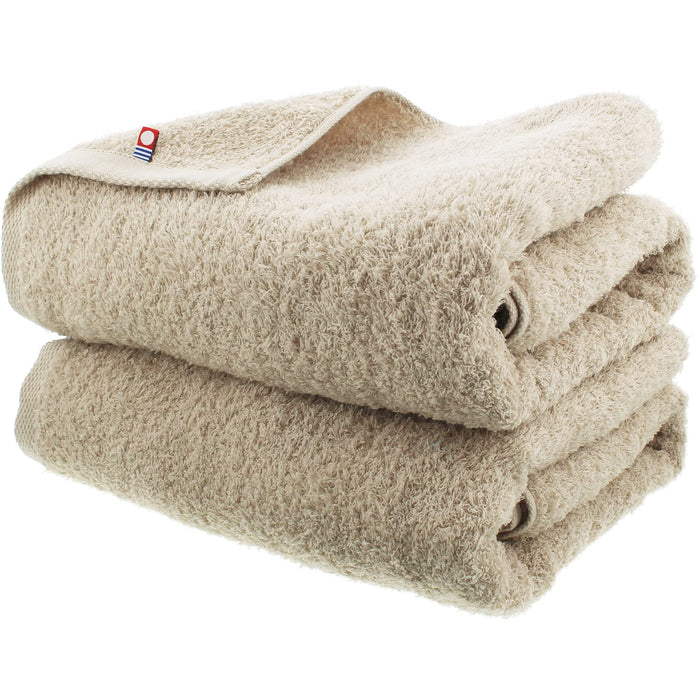 Imabari Factory Japan Towel Set - Sand Beige, 120x60cm