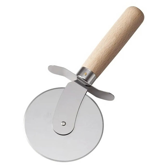 Inteckaneki Large Stainless Steel Pizza Cutter - Efficient and Durable