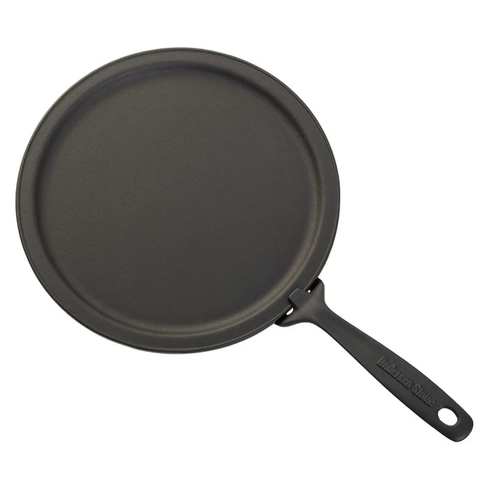 Iwachu Induction Cast-Iron Pizza Pan with Removable Handle - Authentic Shingu Shoko Japan