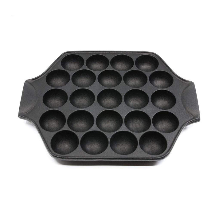 Iwachu Nambu Cast Iron Takoyaki Pan - Authentic Japanese 23-Ball Cookware