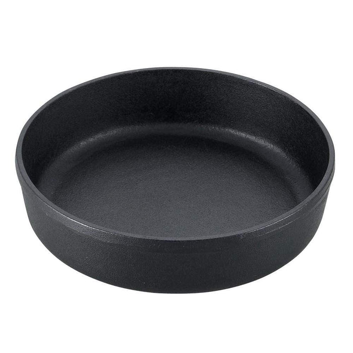 Iwachu Nambu Cast Iron Sukiyaki Pan - Authentic 18cm Round Japanese Cookware