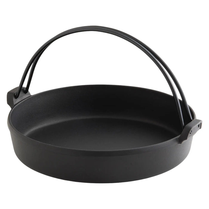 Iwachu Japan Nambu Cast Iron Sukiyaki Pan - 26cm Handle