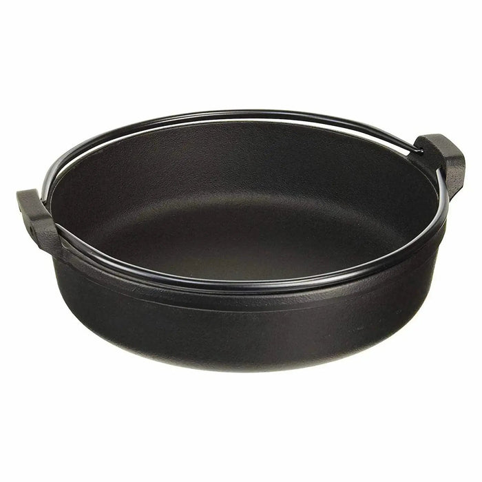 Iwachu Japan Nambu Cast Iron Sukiyaki Pan - 26cm Handle