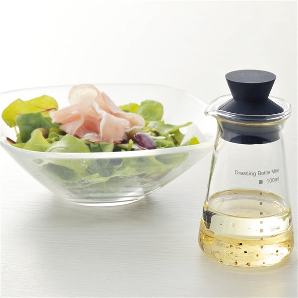 Iwaki Glass Dressing Bottle 100ml - Heat Resistant & Stylish