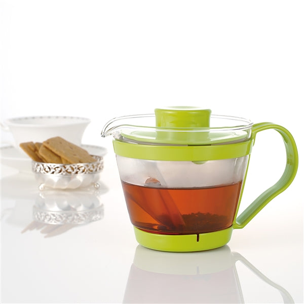 Iwaki Glass Pot - Heat Resistant & Microwave Safe