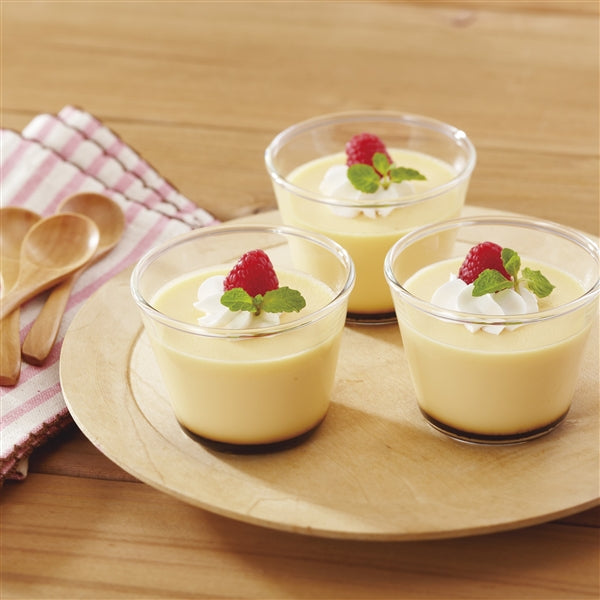 Iwaki 240ml Heat Resistant Glass Pudding Cup